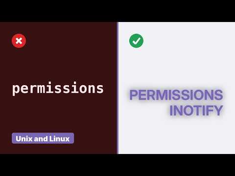 Unix & Linux: inotify: avoiding a loop of repeated file changes