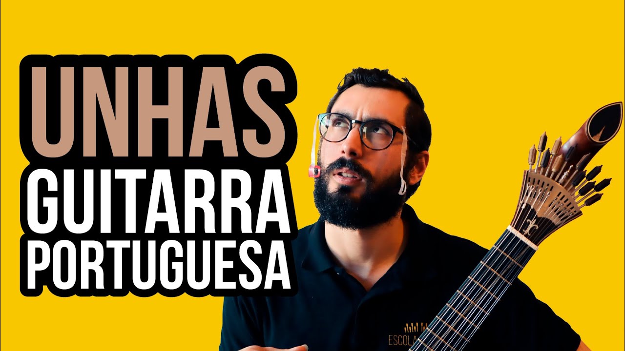 COMO FAZER UNHAS PARA GUITARRA PORTUGUESA AULA