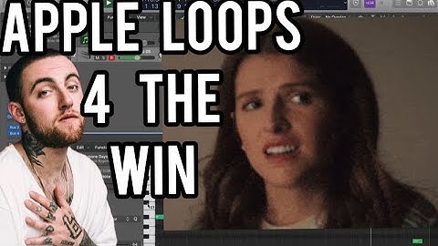 Making BoomBap Beats w/ Apple Loops Logic Pro 2024
