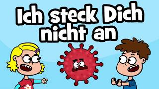 ♪ ♪ Kinderlied Ich steck Dich nicht an - bleib gesund Lied - Hurra Kinderlieder Resimi