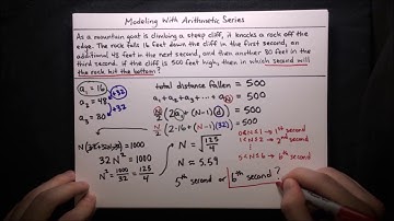 Modeling With Arithmetic Series