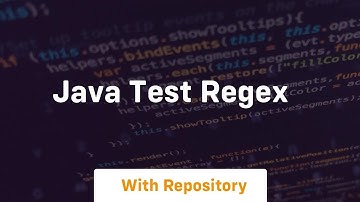 java test regex