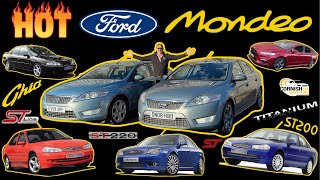 What's the BEST FAST FORD Mondeo? RANKED: Every Hot Mondeo ST24 ST200 ST220 Titanium Ghia