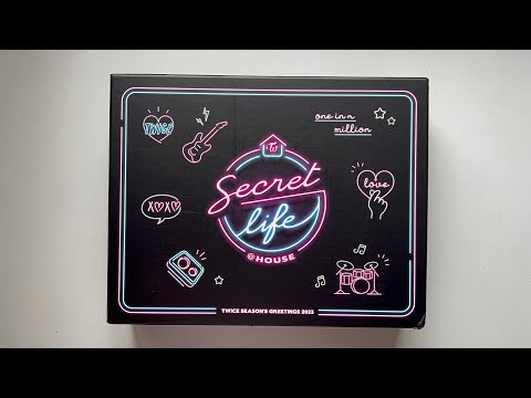 Unboxing Twice Season's Greetings 2023 With Jypshop Pre Order Benefits