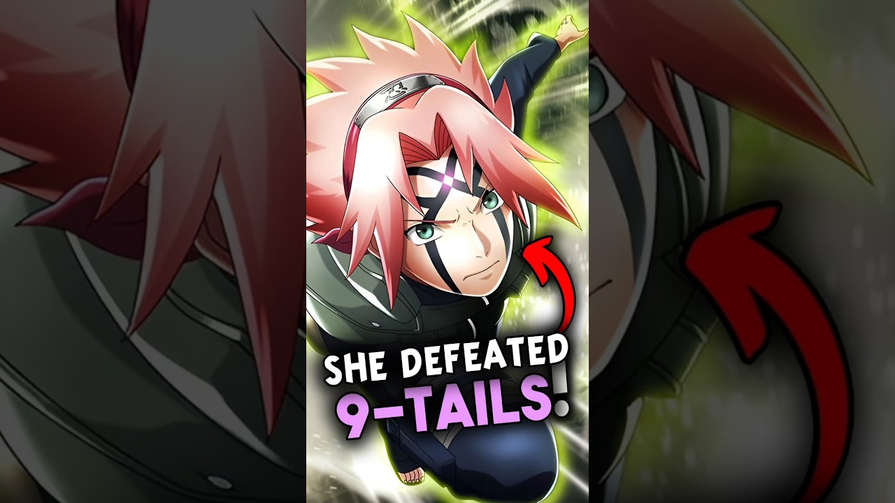 The Moment when Sakura Defeated the Nine Tails Jinchuriki in the Narutoverse!