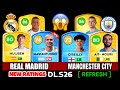 دي إل إس ٢٦ تقييمات جديدة للاعبي ريال مدريد ومانشستر سيتي في دي إل إس ٢٦ بمشاركة ماستانتونو 