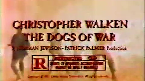 The Dogs of War 1981 TV trailer