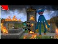 на нашу деревню напал гигантский Хаги Ваги в Майнкрафт фазер Мinecraft