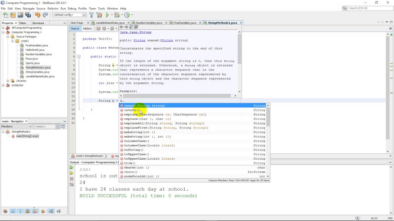String Methods 1 - YouTube