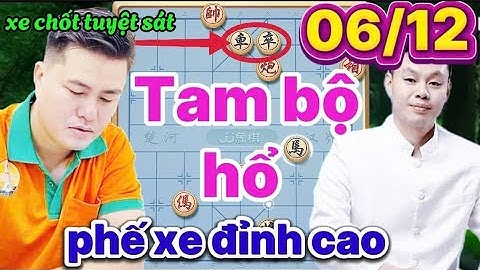 Cờ tướng Lại Lý Huynh đại chiến Hứa Ngân Xuyên 