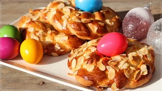 Sehr weiche und leckere Osterkränze - keine Hefe, keine Wartezeit! / Easy Easter Bread. No Yeast