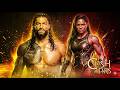 WWE 2K25 LIVE GAMEPLAY : ROMAN REIGNS VS THE BOSS BACKY SMACK DOWN MATCH P-142
