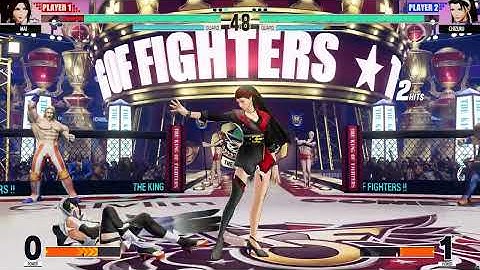 Mai (as Iroha) vs Chizuru (Wrath costume) | KOFXV mods | CPU vs CPU