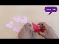 How to cut a perfect paper heart|| paper heart|| origami paper heart Mp3 Song