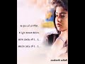 Ee kshanam oke oka korika whatsapp status lyrics