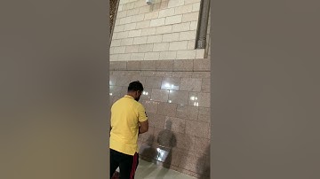 تلاوة رائعة من سورة الأعراف للشيخ د.أحمد الحذيفي فجر الخميس ٢٤-٢-١٤٤٣هـ ( تصوير من الساحة )