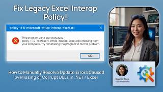Fix Legacy Excel Interop Policy!