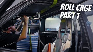 10 Point Roll Cage Install in the Turbo LS S10 from S&W Race Cars (Part 1)