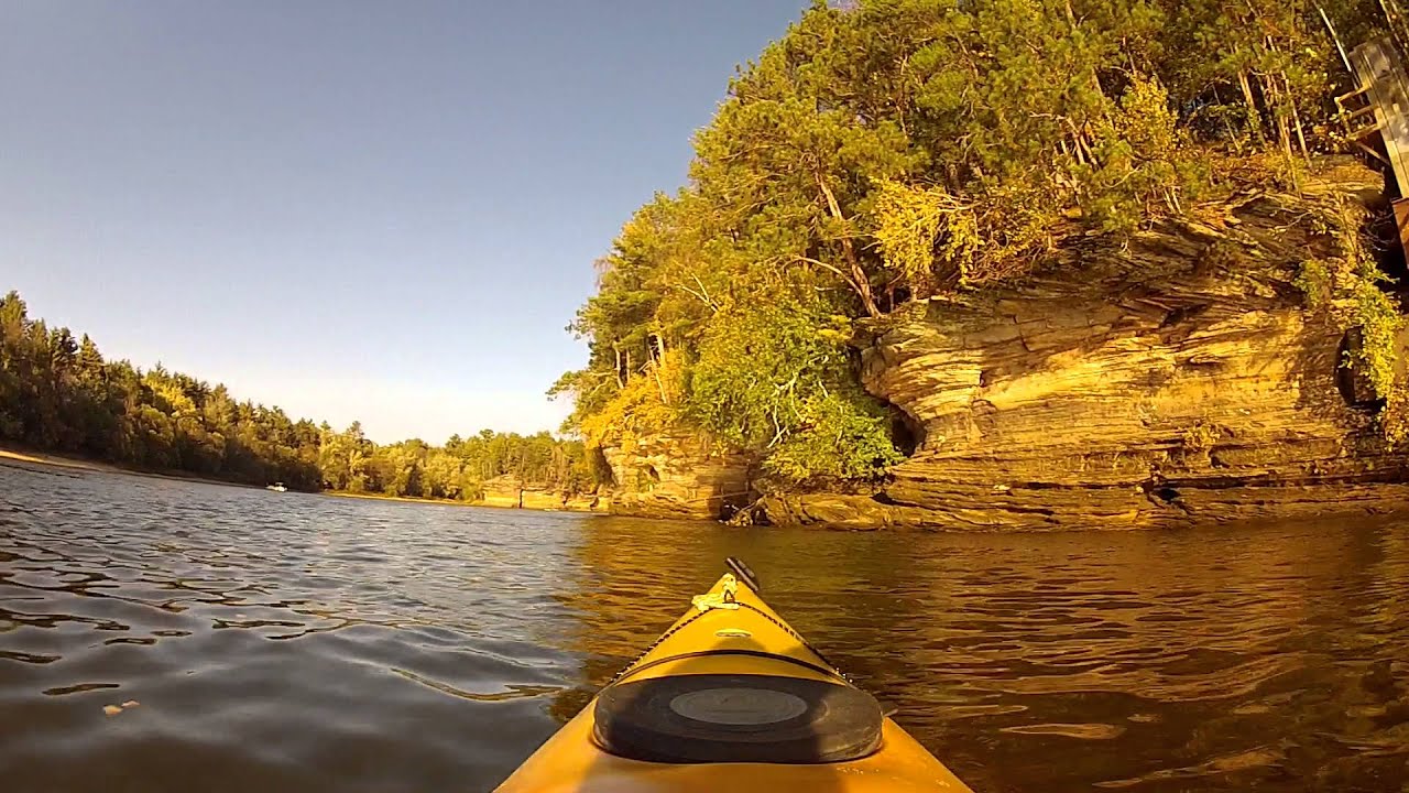 Wisconsin River: Lower Dells - YouTube.