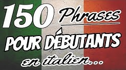 Apprendre l'italien - 150 phrases essentielles en italien pour débutants 🇮🇹 🇮🇹 🇮🇹 ✔