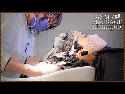 【ASMR】癒される。シャンプー&頭皮マッサージ/good sleep acmp shampoo massage