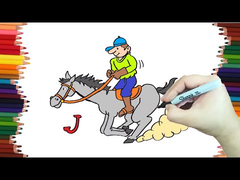 Video: Cómo Dibujar Un Jinete