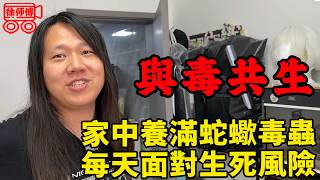 大學畢業找不到好工作，轉行在家養各種蛇蠍毒蟲，最怕哪天一不小心失手爛在家裡｜摩的司機徐師傅