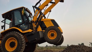 || Jcb 3dx backhoe loader ||, sand loading in tractor, full video 2025, 8 December 