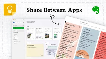 How to share notes from Evernote to Google Keep