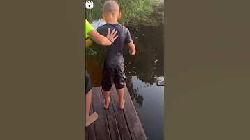 تمساح ياكل طفل امريكي 