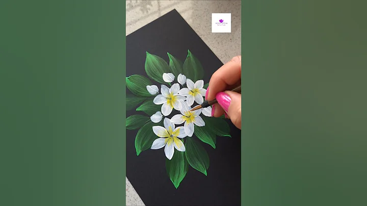 Grace in Bloom : A whisper of purity on Black canvas ✨️ #wocol #shorts thumbnail