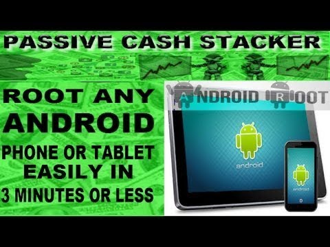 ROOT ANY ANDROID DEVICE EASILY - 3 MINUTE ROOT OF CELLPHONE OR TABLET NO COMPUTER REQUIRED