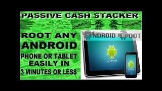 ROOT ANY ANDROID DEVICE EASILY - 3 MINUTE ROOT OF CELLPHONE OR TABLET NO COMPUTER REQUIRED