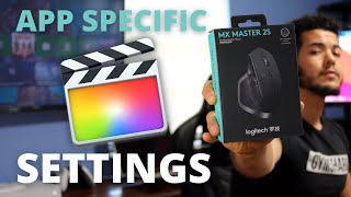 How to Setup Your MX Master 2S with App Specific Settings for Final Cut Pro screenshot 5
