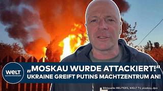 ATTACKE AUF MOSKAU: Ukrainische Drohnen durchschlagen Verteidigungsringe um russische Hauptstadt!