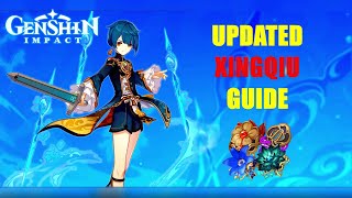 Updated Xingqiu Guide  Best  Team Weapon Build Artifacts Tips  Genshin Impact