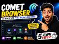 ⚡ Comet Browser Review | AI Assistant Inside Your Browser