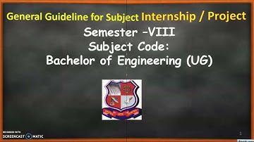 GTU Internship/Project | General Guideline | Circular 21.10.2021