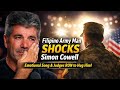 Filipino Army Man’s Voice BROKE Simon Cowell 😭 Judges RAN to Hug Him | AGT 2025