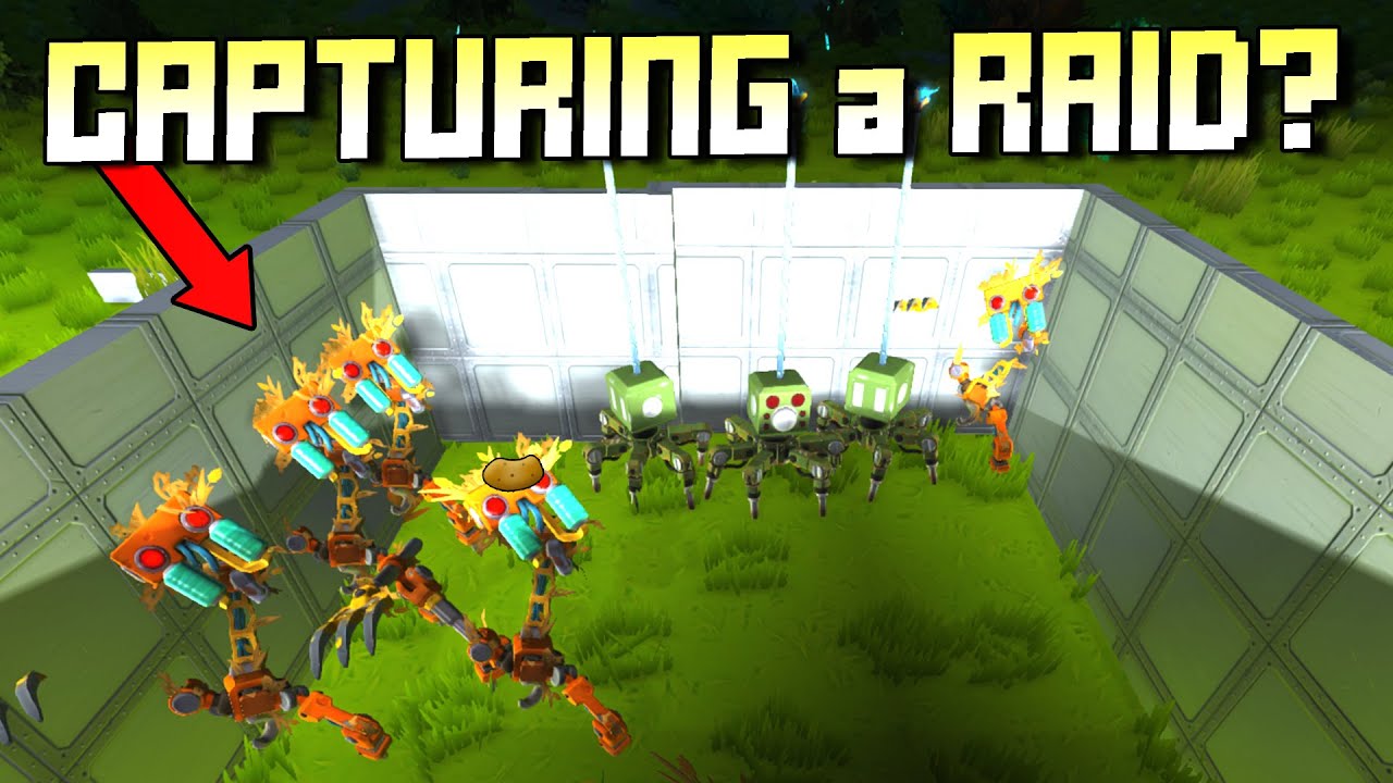 2 Experiments! Vacuum Pump Gun? Raid Capture? Scrap Mechanic Survival