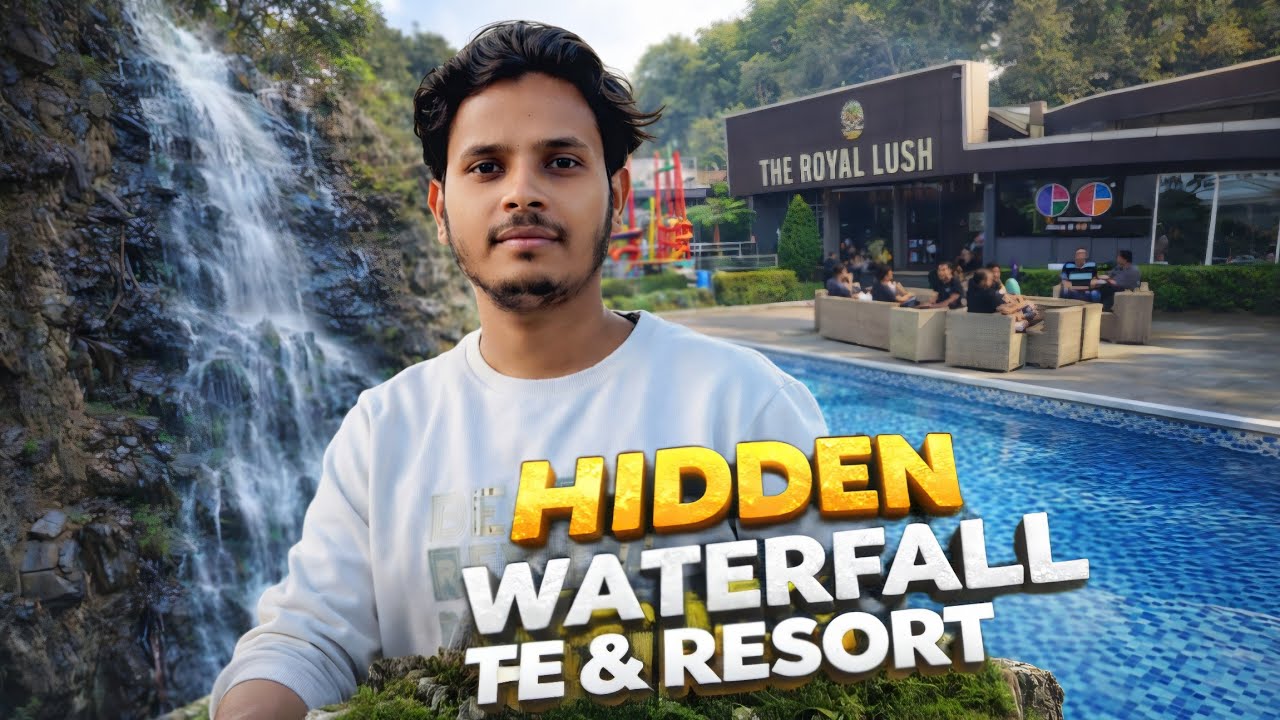 Ranchi का SECRET Waterfall 😱 | Hidden Waterfall & Luxury Resort | Jharkhand Vlog