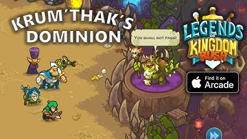 Legends of Kingdom Rush Gameplay Walkthrough Part 2 - Krum Thak