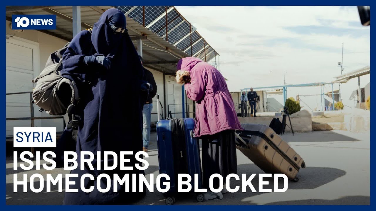 34 Australian Brides And Children Of ISIS Fighters Make Second Attempt To Leave Syria | 10 News