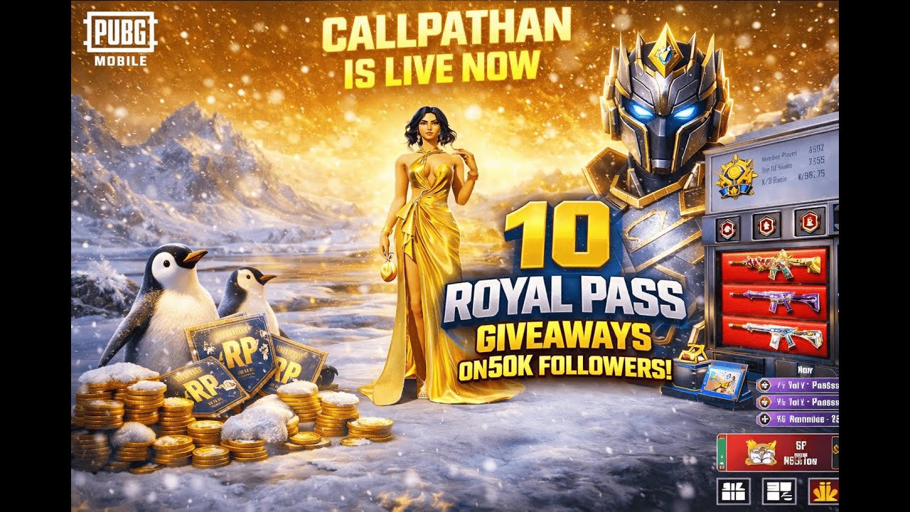 The king is  Live Now | CALLPATHAN IS BACK!! | PUBGMOBILE!🔥
