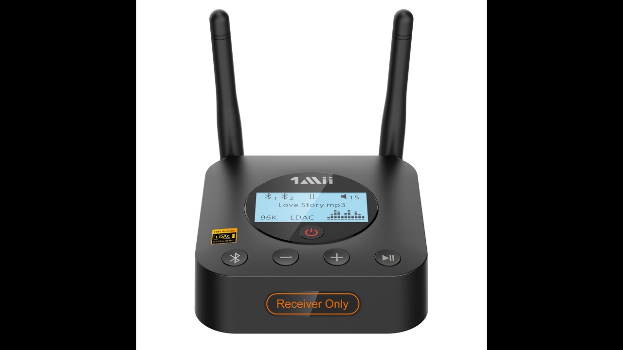 1Mii B06Pro+ Bluetooth Receiver for Home Stereo - YouTube