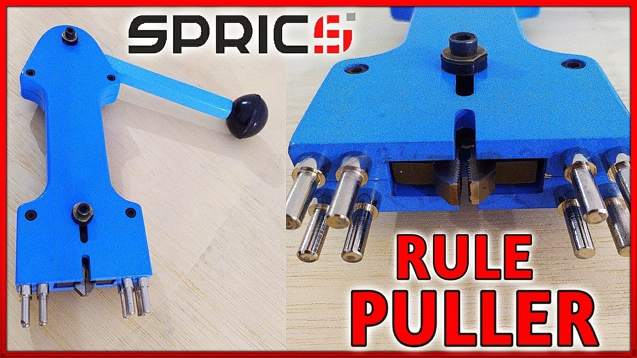 SPRICS | STEEL RULE PULLER - YouTube