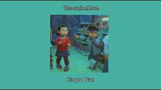 You Suck At Love slowed