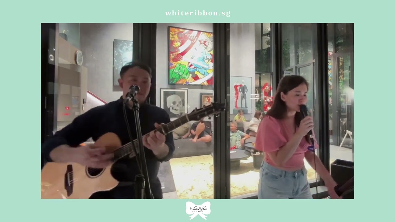 White Ribbon Live Music - June Lim singing Cantonese Songs