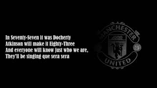 Download lagu [LYRICS] Glory glory Man United - Manchester United Theme Song