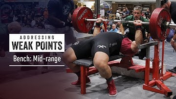 Addressing Weak Points | Bench | Mid-Range | JTSstrength.com